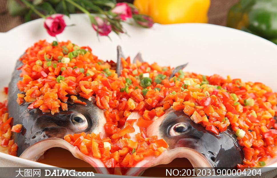 剁椒鱼头美食摄影图片 - 大图网设计素材下载