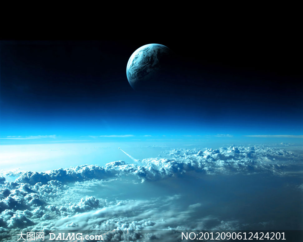 地球与宇宙空间航拍摄影高清图片_大图网图片素材