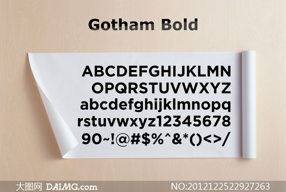 GothamBold(޳Ӣ)