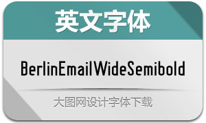 BerlinEmailWideSemibold