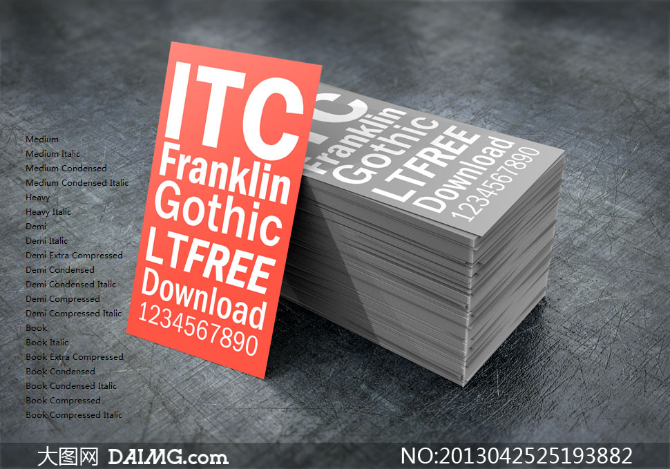 ITCFranklinGothicLT(20)