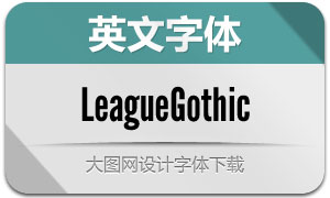 LeagueGothic(ĿӢ)