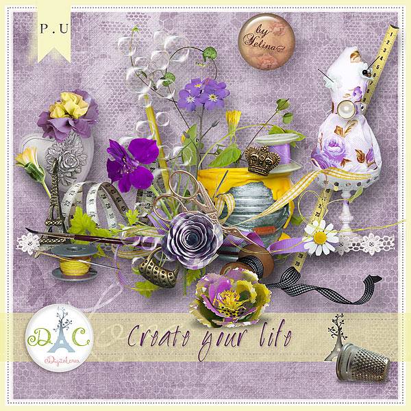 紫色花朵和蕾丝爱心等图片素材 - 大图网设计素