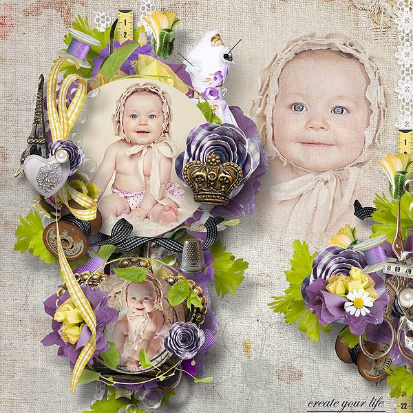 紫色花朵和蕾丝爱心等图片素材 - 大图网设计素