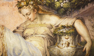 欧洲风格古典壁画美术作品高清图片