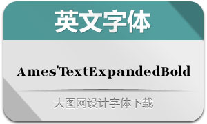 Ames'TextExpandedBold()