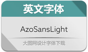 AzoSansLight(Ӣ)