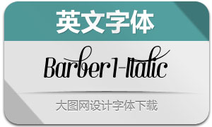 Barber1-Italic(Ӣ)