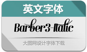 Barber3-Italic(Ӣ)