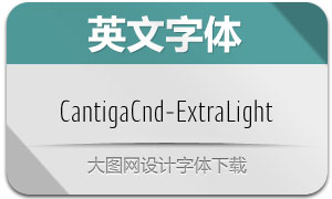 CantigaCnd-ExtraLight(Ӣ)