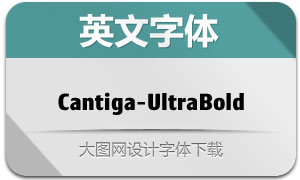 Cantiga-UltraBold(Ӣ)