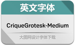 CriqueGrotesk-Medium(Ӣ)
