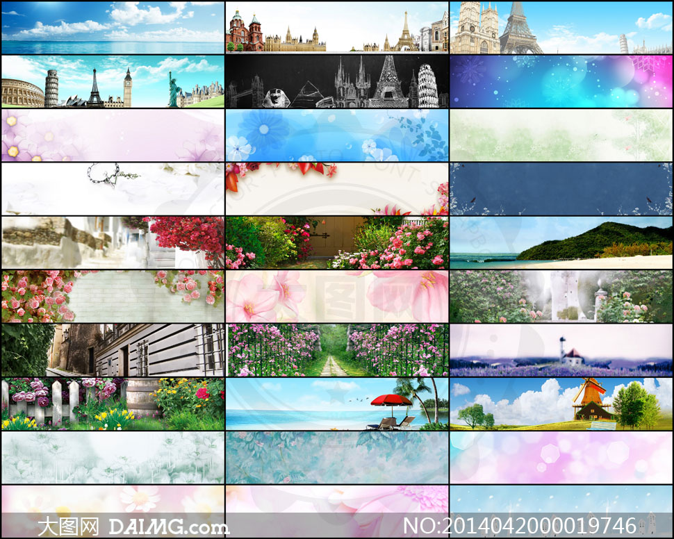 30款淘宝夏季广告背景设计图片素材 - 大图网设