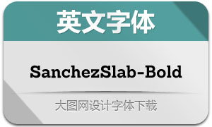 SanchezSlab-Bold(Ӣ)