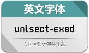 Unisect-ExtraBold(Ӣ)