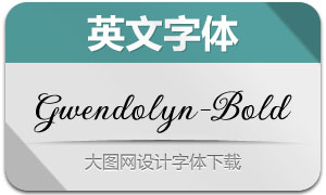 Gwendolyn-Bold(Ӣ)