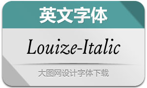 Louize-Italic(Ӣ)