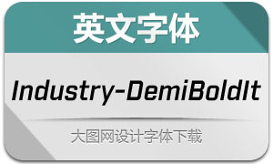 Industry-DemiBoldItalic()