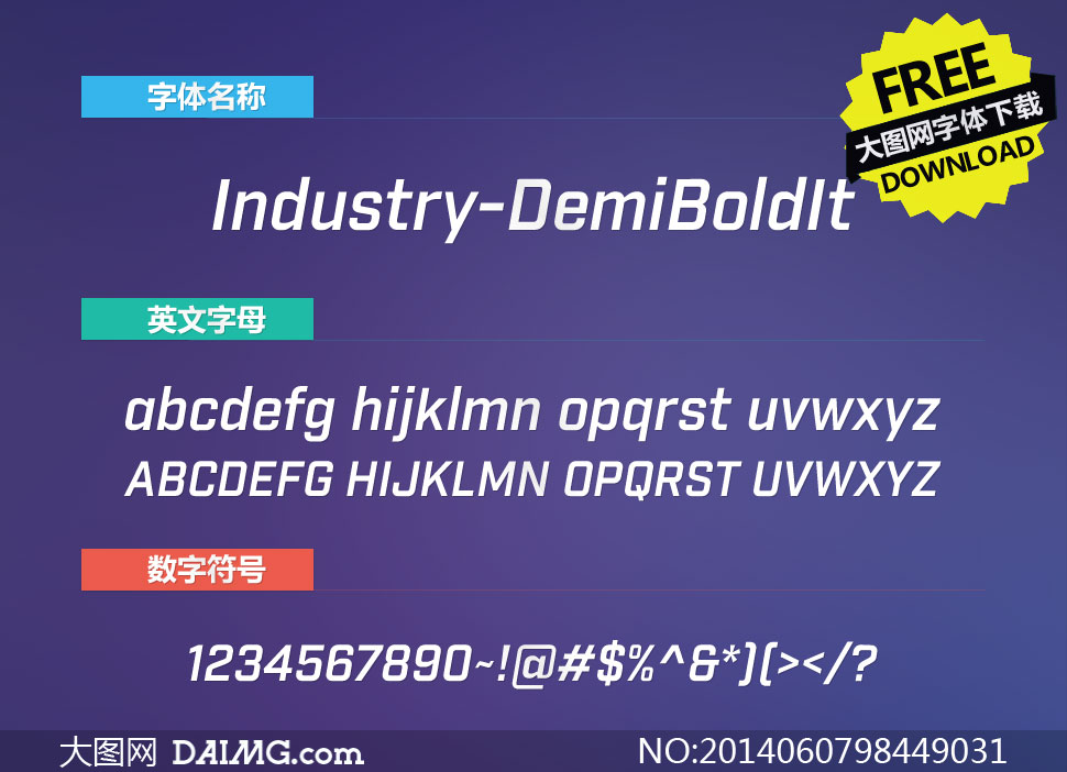 Industry-DemiBoldItalic()