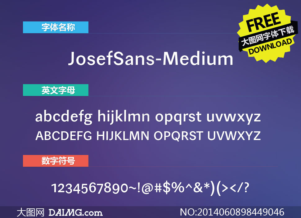JosefSans-Medium(Ӣ)