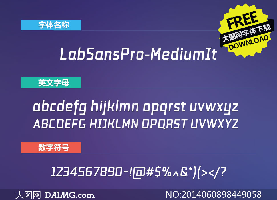 LabSansPro-MediumItalic()