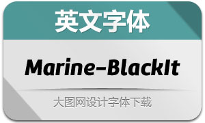 Marine-BlackItalic(Ӣ)
