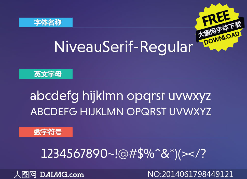 NiveauSerif-Regular(Ӣ)