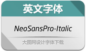 NeoSansPro-Italic(Ӣ)