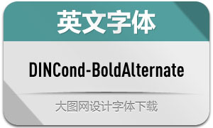 DINCond-BoldAlternate()