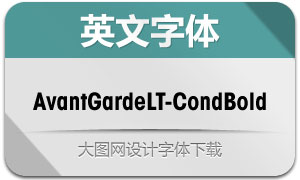 AvantGardeLT-CondBold()