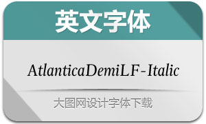 AtlanticaDemiLF-Italic()