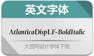 AtlanticaDispLF-BoldItalic()