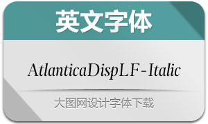 AtlanticaDispLF-Italic(Ӣ)