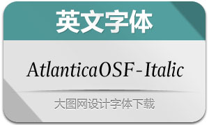 AtlanticaOSF-Italic(Ӣ)