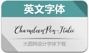 ChameleonPen-Italic(Ӣ)