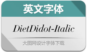 DietDidot-Italic(Ӣ)