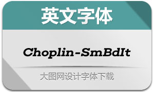 Choplin-SemiBoldItalic(Ӣ)