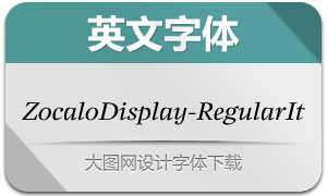 ZocaloDisplay-RegularIt()