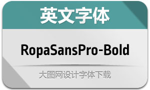 RopaSansPro-Bold(Ӣ)