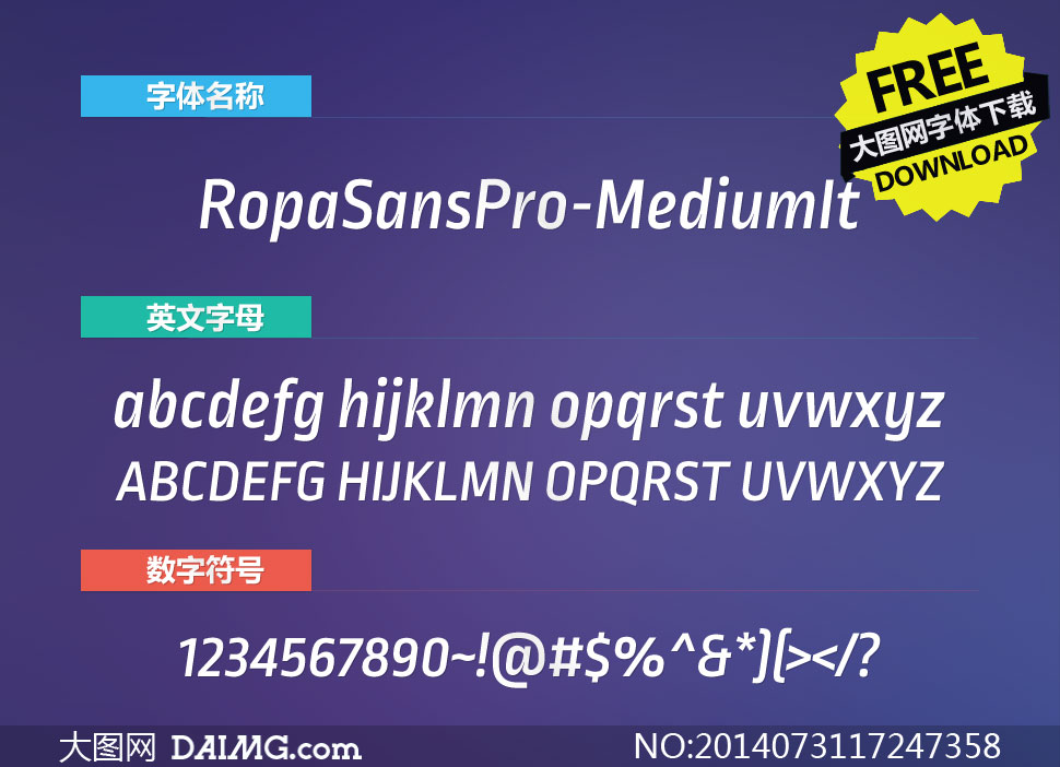 RopaSansPro-MediumIt()