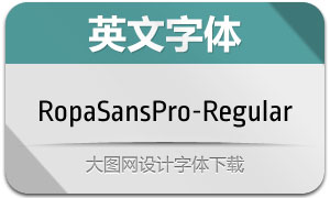 RopaSansPro-Regular(Ӣ)