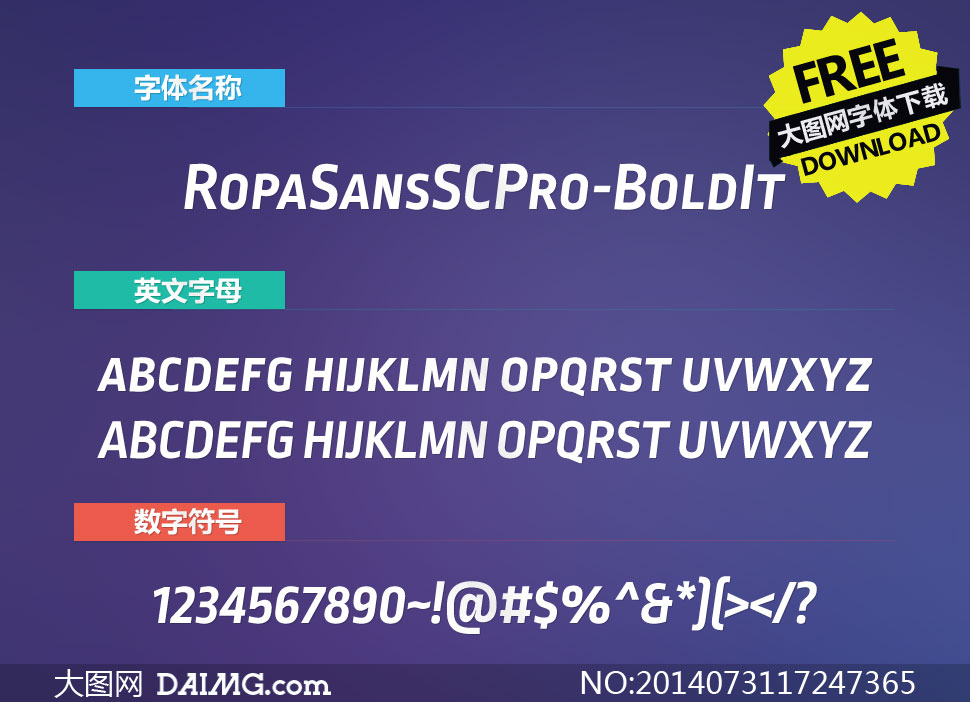 RopaSansSCPro-BoldIt()