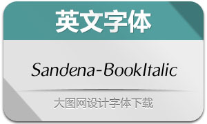 Sandena-BookItalic(Ӣ)