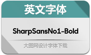 SharpSansNo1-Bold(Ӣ)