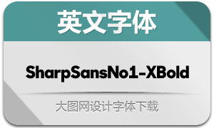 SharpSansNo1-XBold(Ӣ)