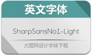 SharpSansNo1-Light()