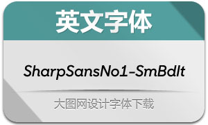 SharpSansNo1-SemiboldIt()