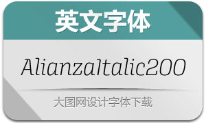 AlianzaItalic200(Ӣ)