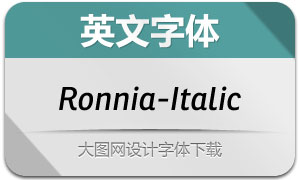 Ronnia-Italic(Ӣ)