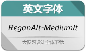 ReganAlt-MediumIt(Ӣ)